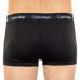 Férfi boxeralsók Calvin Klein Low Rise fekete, fehér, csíkos 3-pack