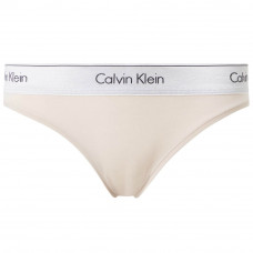 Calvin Klein Női Bugyi MC Metallic-Bikini Bézs