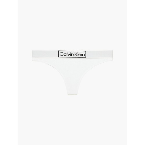 Női Tanga Calvin Klein Reimagined Heritage Thong Fehér Női Tanga Calvin Klein Reimagined Heritage Thong Fehér