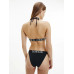 Női fürdőruha Triangle Bikini Top Calvin Klein Intense Power fekete