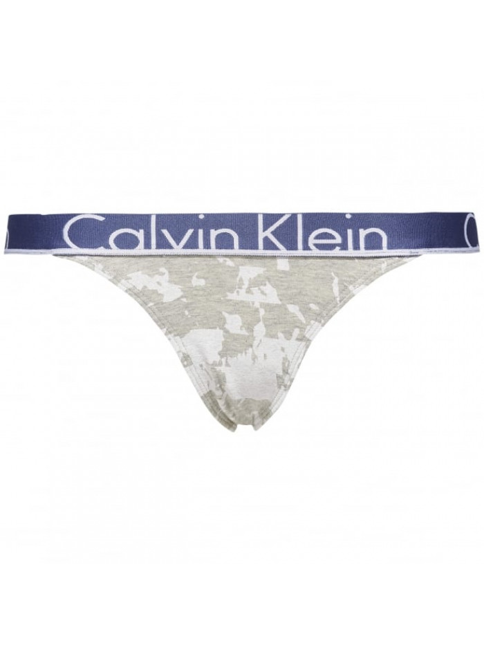 Calvin Klein női alsónemű Marble Stripe Print fehér-szürke