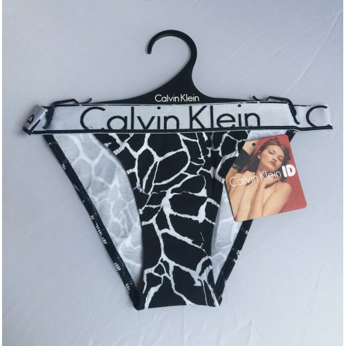 Női alsónemű Calvin Klein ID Cotton fekete-fehér Női alsónemű Calvin Klein ID Cotton fekete-fehér