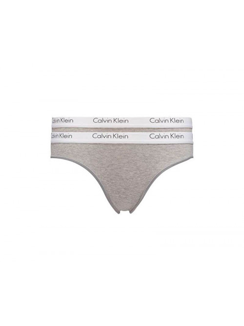 Női alsónemű Calvin Klein One Cotton Bikini szürke 2-pack 