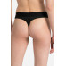Női tanga alsónemű Calvin Klein Bold Accent fekete