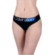 Női tanga alsónemű Calvin Klein Bold Accent fek...