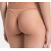 Női tanga Calvin Klein Tonal Logo Thong bézs