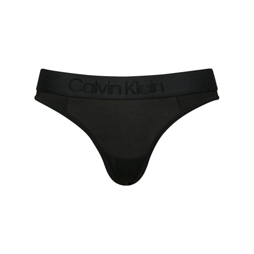 Női alsónemű Calvin Klein Tonal Logo Bikini fekete Női alsónemű Calvin Klein Tonal Logo Bikini fekete