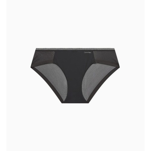 Női alsónemű Calvin Klein Sculpted Mesh Bikini fekete Női alsónemű Calvin Klein Sculpted Mesh Bikini fekete