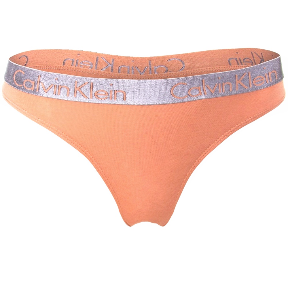 Calvin Klein Radiant Cotton Bikini női bugyi lazacszínű