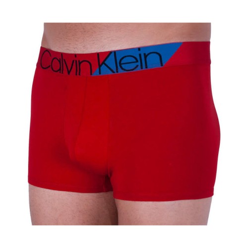 Férfi boxeralsó Calvin Klein Bold Accents piros Férfi boxeralsó Calvin Klein Bold Accents piros