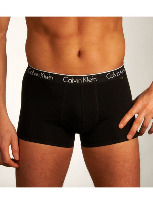 Férfi boxeralsó Calvin Klein One Cotton fekete