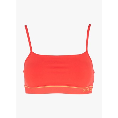 Női sportmelltartó Calvin Klein CK ONE Unlined Bra piros Női sportmelltartó Calvin Klein CK ONE Unlined Bra piros