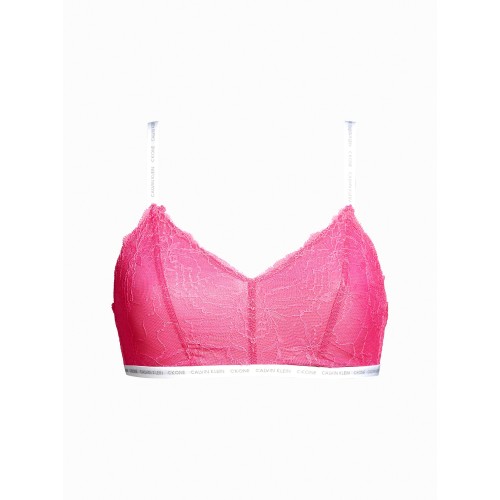 Női melltartó Calvin Klein Triangle Unlined Bralette Satisfy rózsaszín Női melltartó Calvin Klein Triangle Unlined Bralette Satisfy rózsaszín