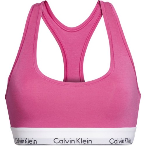 Női sportmelltartó Calvin Klein Unlined Bralette rózsaszín Női sportmelltartó Calvin Klein Unlined Bralette rózsaszín