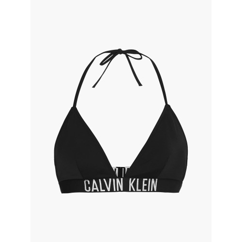 Női fürdőruha Triangle Bikini Top Calvin Klein Intense Power fekete Női fürdőruha Triangle Bikini Top Calvin Klein Intense Power fekete