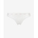 Női csipkés tanga alsónemű Calvin Klein fekete, fehér, bézs 3-pack