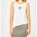 Női ujjatlan póló Calvin Klein Side Knotted Tank fehér