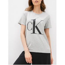 Női póló Calvin Klein CK ONE Logo szürke