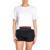Női póló Calvin Klein Cropped Tee fehér 
