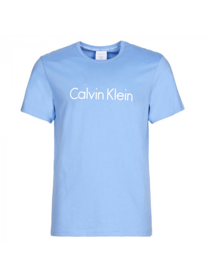 Férfi póló Calvin Klein SS Crew Neck világoskék