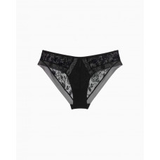 Női Bugyi Calvin Klein Wildflower-Bikini Fekete