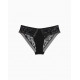 Női Bugyi Calvin Klein Wildflower-Bikini Fekete