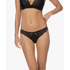 Calvin Klein Női Tanga Black Linear Lace-Thong Fe...