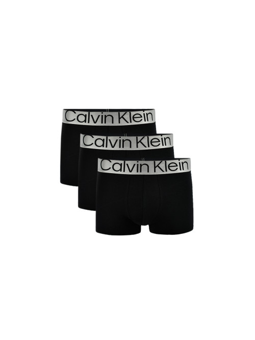 Calvin Klein férfi boxeralsók CKR Steel Cotton-Trunk fekete 3-pack