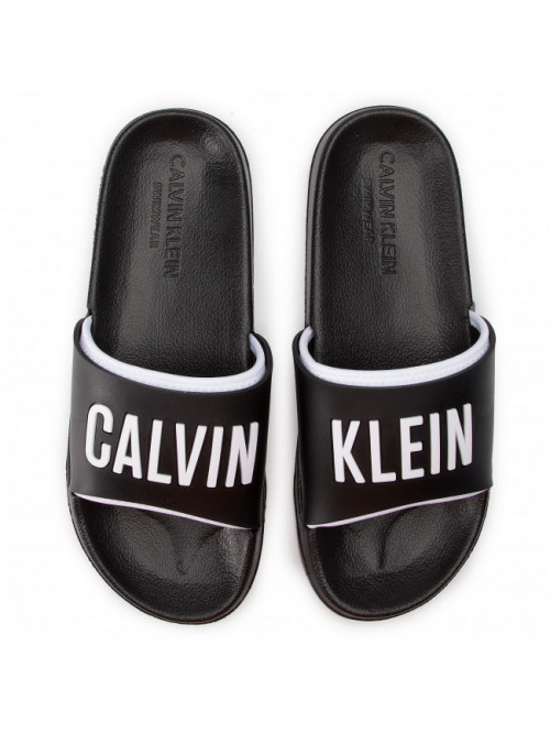 Férfi Papucs Calvin Klein Slide fekete-fehér