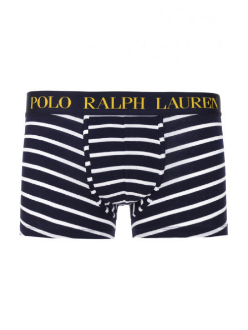 Férfi boxeralsó Polo Ralph Lauren Classic Stripe Trunk Stretch Cotton kék-fehér csíkos
