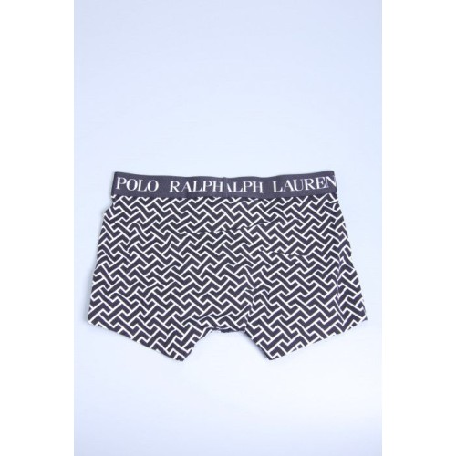 Férfi boxeralsó Polo Ralph Lauren Black Deco Link Geometric Print fekete Férfi boxeralsó Polo Ralph Lauren Black Deco Link Geometric Print fekete
