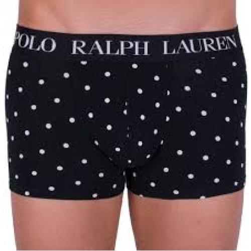 Férfi boxeralsó Polo Ralph Lauren Print Classic Trunk fekete pöttyös Férfi boxeralsó Polo Ralph Lauren Print Classic Trunk fekete pöttyös