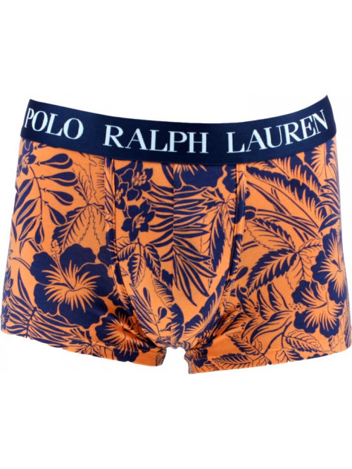 Férfi boxeralsó Polo Ralph Lauren Classic Trunk Tropical Print Sun narancssárga