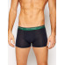 Férfi Boxeralsók Tommy Hilfiger Premium Essentials WB Trunk Sötétkék Fekete, Zöld és Piros Derékszalaggal 3-Pack