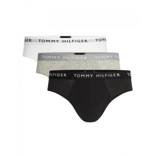 Férfi Alsónadrág Tommy Hilfiger Szürke, Fehér, Fekete 3-as Csomag Férfi Alsónadrág Tommy Hilfiger Szürke, Fehér, Fekete 3-as Csomag