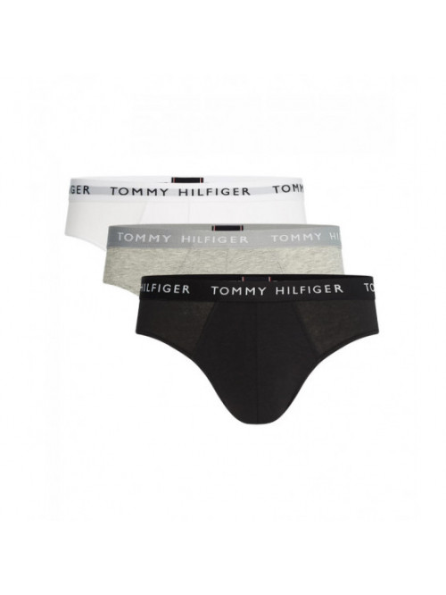 Férfi Alsónadrág Tommy Hilfiger Szürke, Fehér, Fekete 3-as Csomag