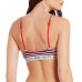 Női melltartó Tommy Hilfiger Triangle Bralette Stripe Multicolor csíkos