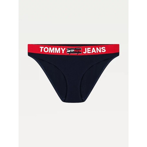 Női alsónemű Tommy Hilfiger Contrast Waistband Bikini kék Női alsónemű Tommy Hilfiger Contrast Waistband Bikini kék