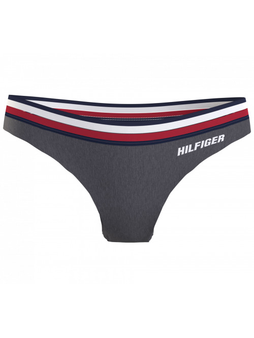 Tommy Hilfiger Modern Signature Tape Női Bikini Szürke