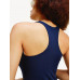 Női ujjatlan póló Tommy Hilfiger Cool Logo Racerback Vest navy kék