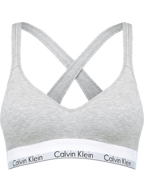 Női sportmelltartó Calvin Klein Bralette Lift szürke 