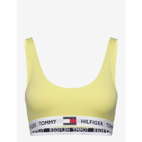 Női sportmelltartó Tommy Hilfiger Logo Underband sárga Női sportmelltartó Tommy Hilfiger Logo Underband sárga