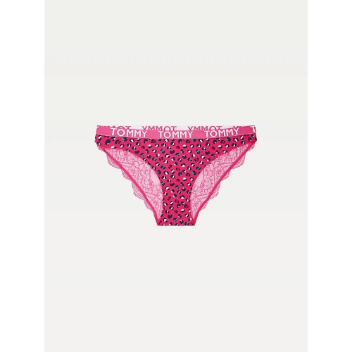 Női alsónemű Tommy Hilfiger Nylon Lace Print Briefs rózsaszín Női alsónemű Tommy Hilfiger Nylon Lace Print Briefs rózsaszín