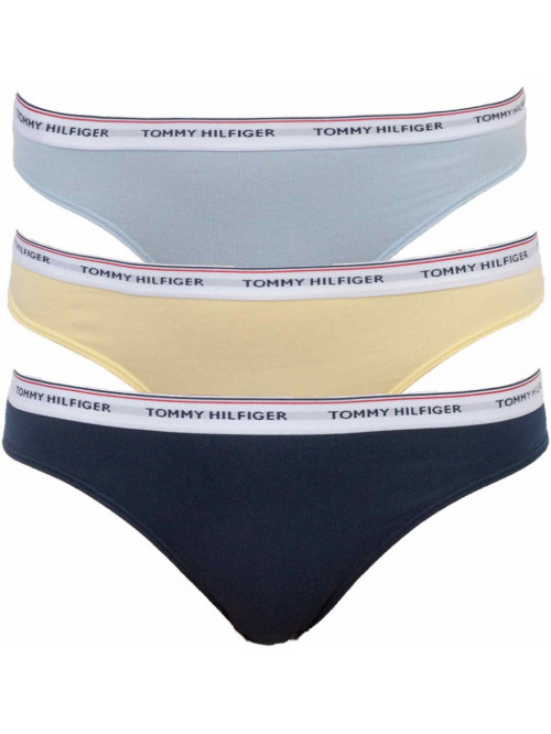 Női alsónemű Tommy Hilfiger Bikini 3-pack sárga, kék, világoskék