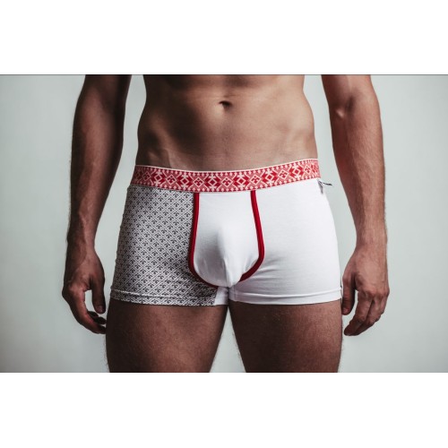 Boxeralsó Maszaryk Crimea White & Red Boxeralsó Maszaryk Crimea White & Red