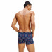 Férfi boxeralsó Tommy Hilfiger All-Over Print Organic Cotton Trunks kék