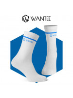 Basic White and Blue Wantee Zokni